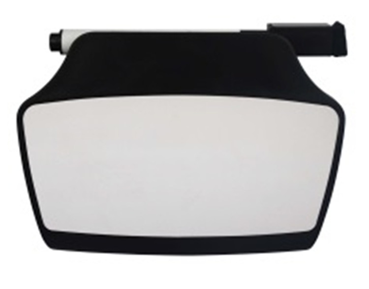 PIZARRA CON CLIP NEGRO