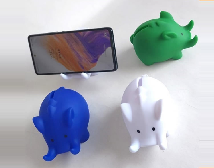 MP-ALC003 - Alcancia Jabali PVC Porta Celular