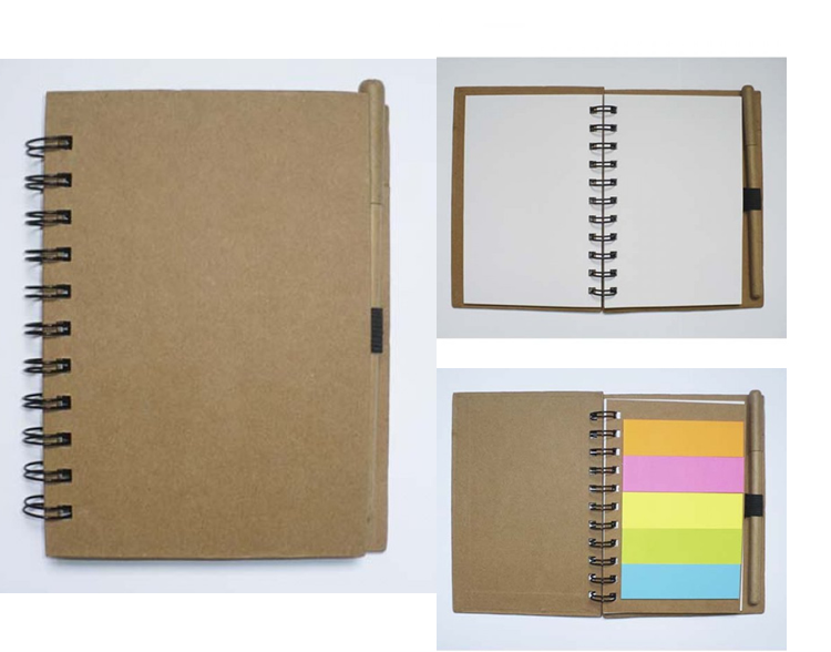LIBRETA ECOLOGICA / LAPICERO / POSIT - LE120