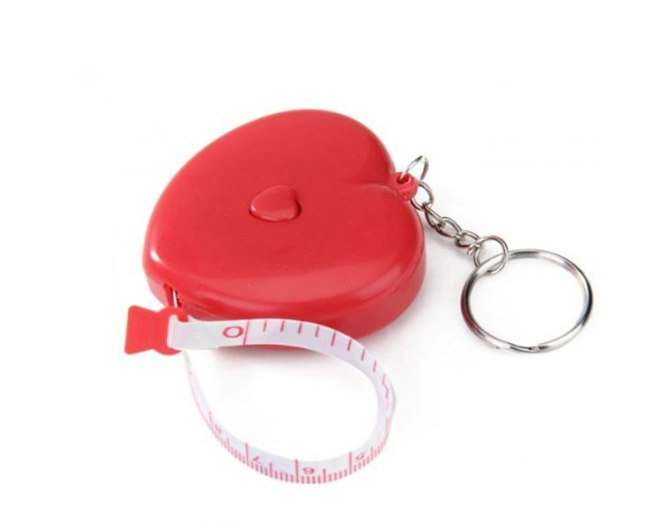 LLAVERO WINCHA FORMA DE CORAZ�N 