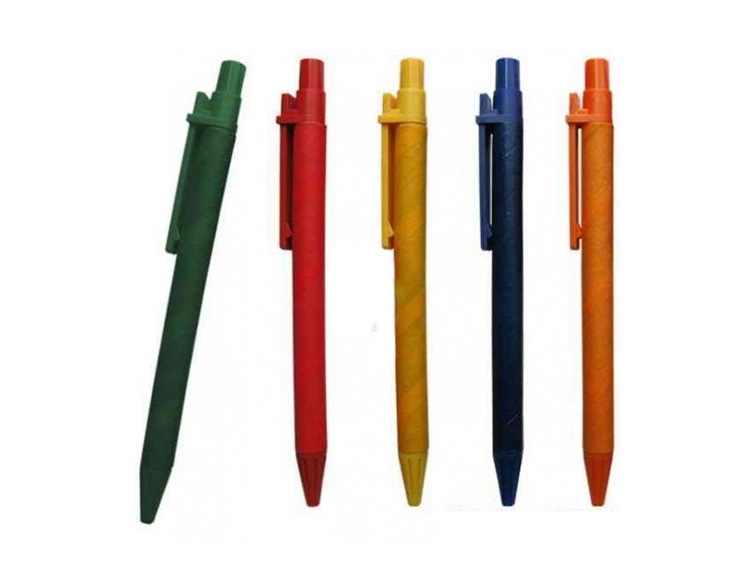 Lapicero Ecologico Delgado Color Entero
