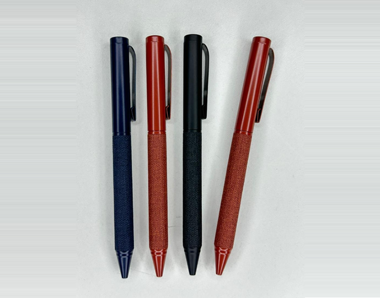 Lapicero Metalico Giratorio Tinta Negra