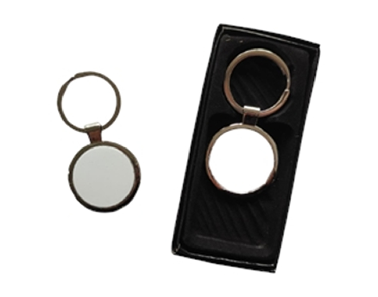 MP-LLM013 - Llavero Metalico para Sublimar Circular