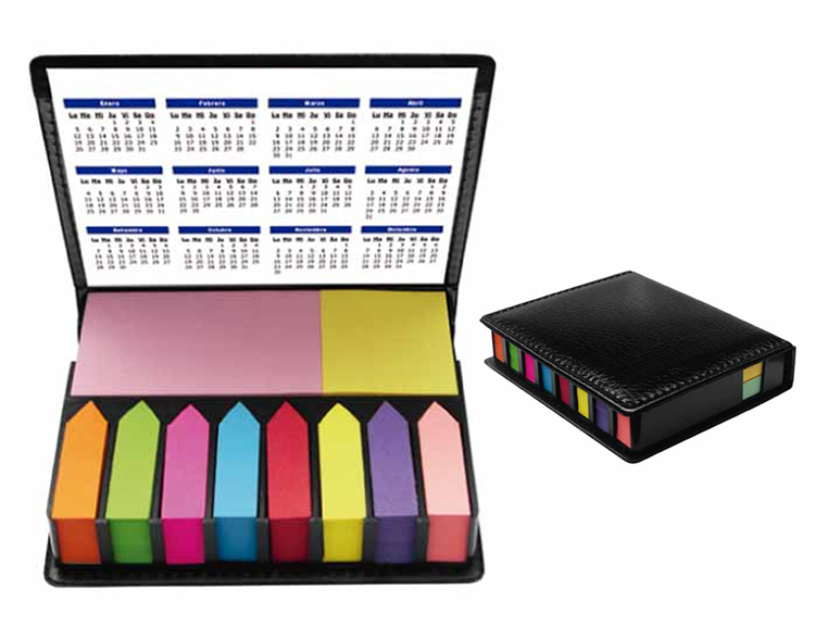 Porta Taco Grande con Post It con Calendario
