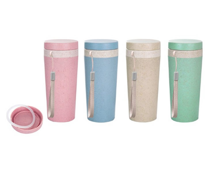 Mug Fibra de Trigo con Sujetador 280 ML
