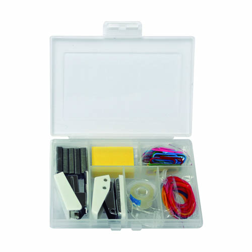 SET DE ESCRITORIO TRANSPARENTE CON 6 DIVISIONES