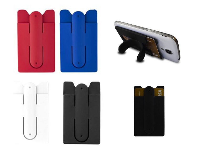 MP-CEL030 - Soporte Tarjetero de Silicona para Celular