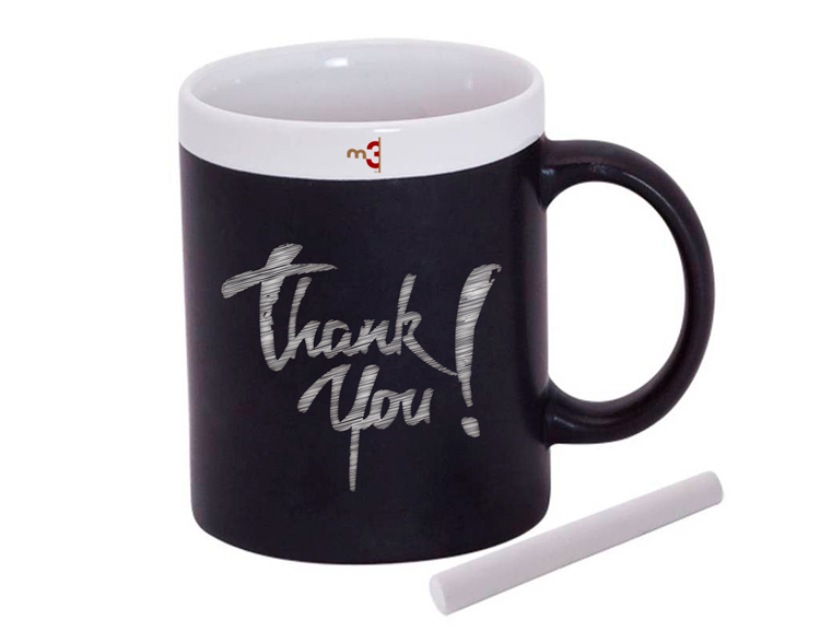 TAZA TIPO PIZARRA 11 ONZAS (325ML)