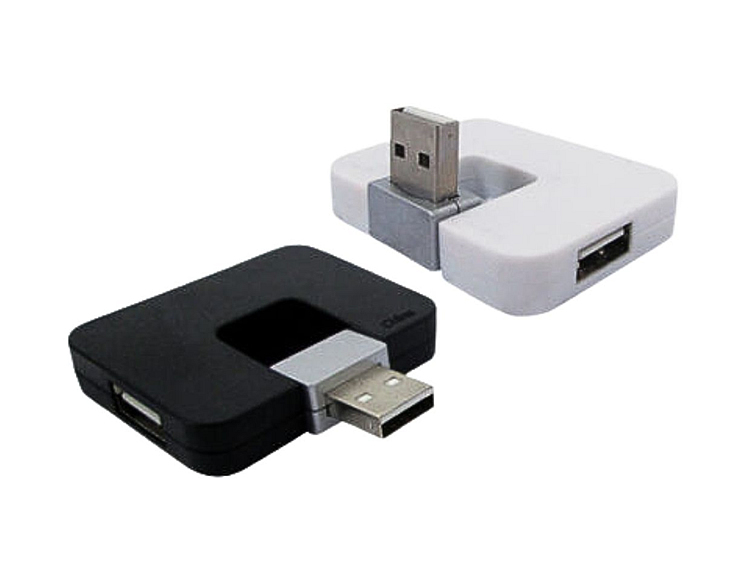HUB Multipuerto Plastico 4 Entradas USB
