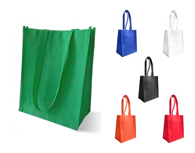 Bolsa Ecologica de Notex con Asa y Fuelle 24 x 30 x 15