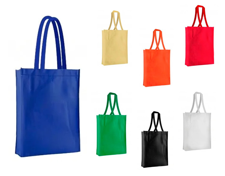 Bolsa Ecologica de Notex con Asa y Fuelle 32 x 40 x 4.5