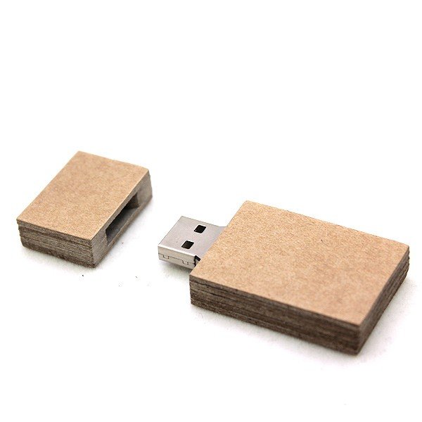 USB PAPEL RECICLADO 4 GB
